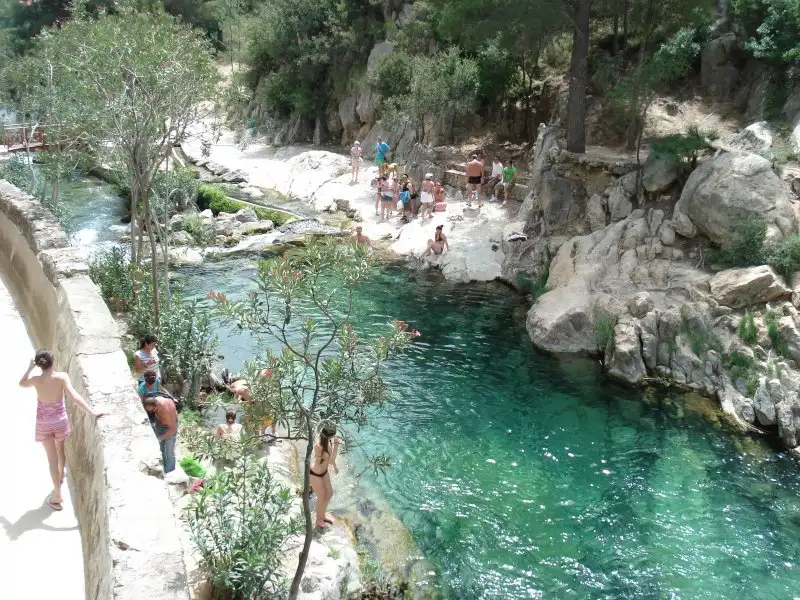 fuentes del algar alicante